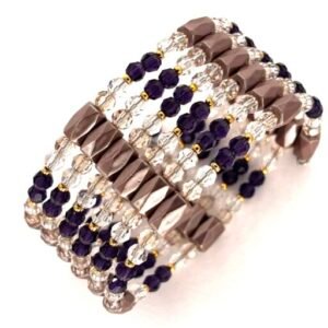 Bracciale artigianale in ematite magnetica MyPulse Design