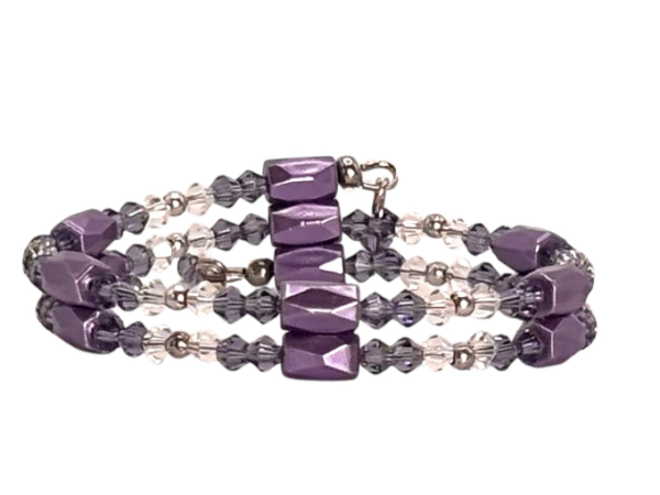 bracciale magnetico viola