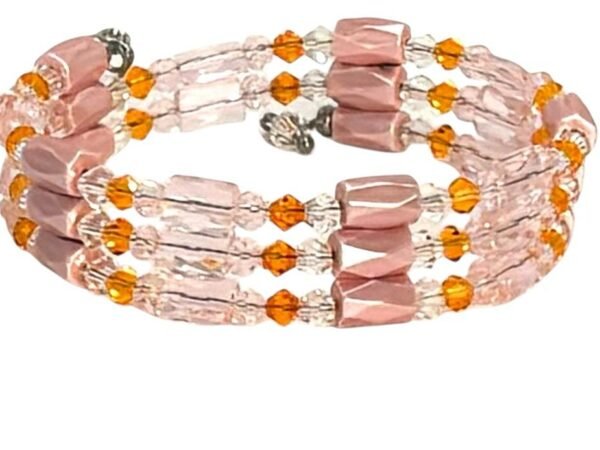 Bracciale Olein in ematite magnetica artigianale