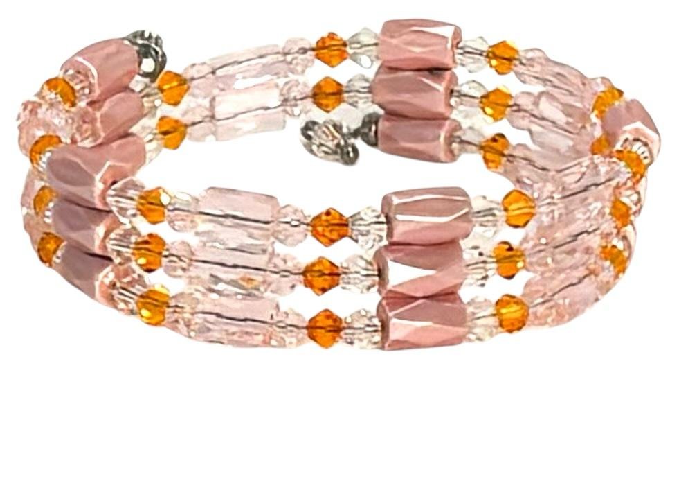 Bracciale Olein in ematite magnetica artigianale